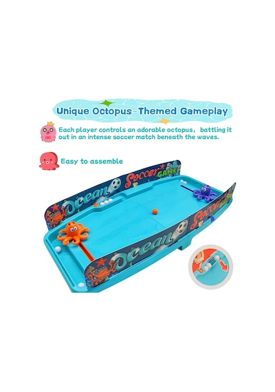Ca Games Mini Masa Futbolu Oyunu Okyonus Temalı Mini Futbol Pinball Oyunu 2 Oyunculu