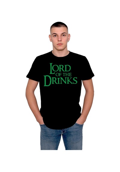 Lord Of The Drinks İçkinin Efendisi Tişört Unisex T-shirt 001