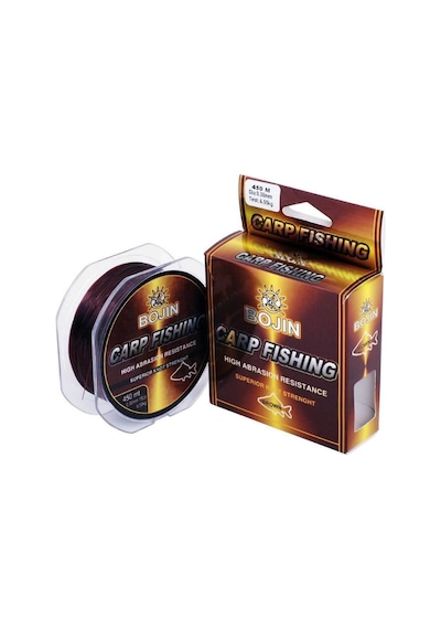 D. Bojın Sazan Misinası 0.30 Mm 450 M Kahverengi
