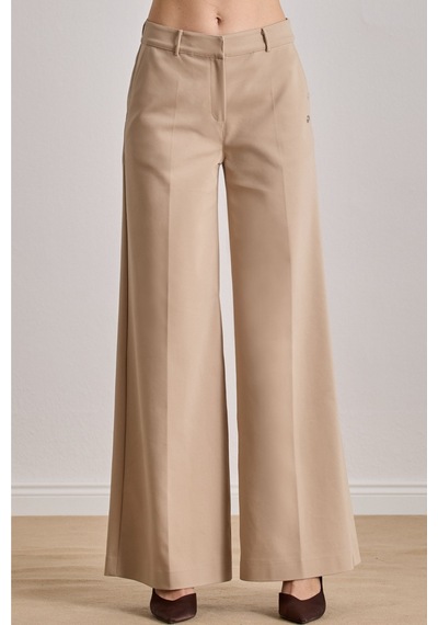 Guitar Cepli Bej Gabardin Pantolon Bej