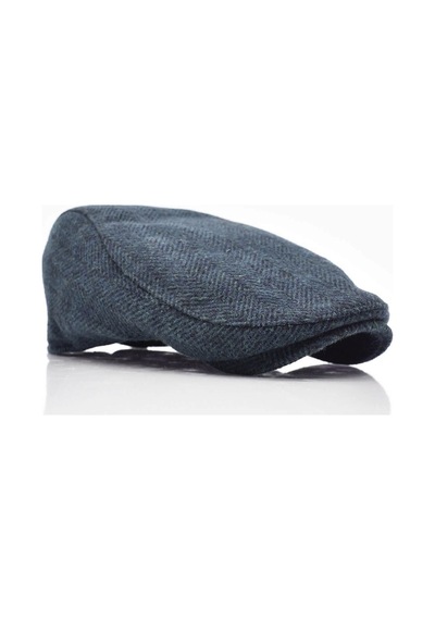 Külah Erkek Yün Şapka Heritage Kışlık Kasket Flat Cap-lacivert - Standart Lacivert