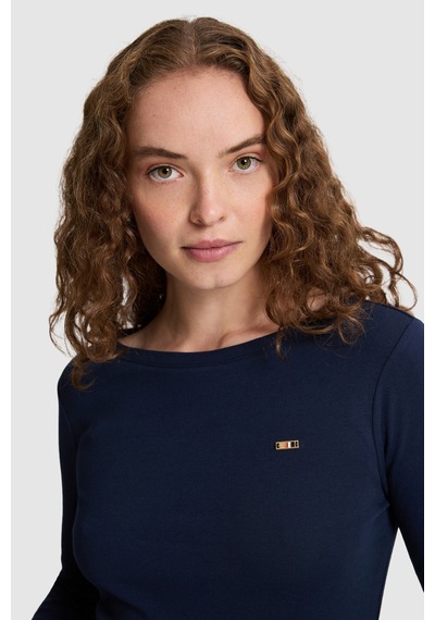 U.S. Polo Assn. Kadın Lacivert Tişört 50333801 Vr033