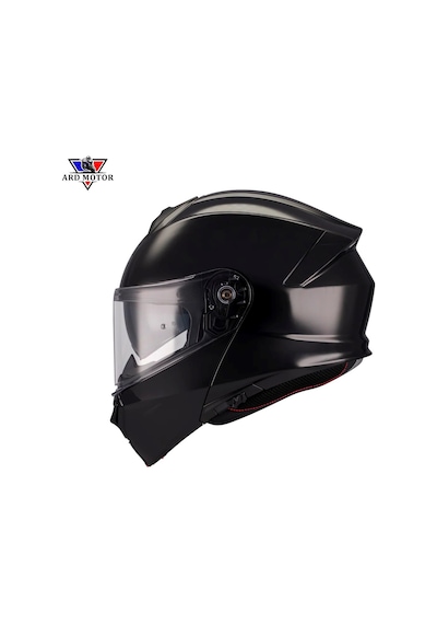Mt Helmets Genesıs Sv Pure A1 Parlak Sıyah Çene Açılır Kask Siyah