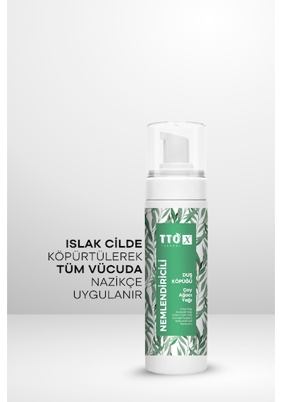 Tto-x Nemlendiricili Duş Köpüğü Çay Ağacı Yağı 200ml