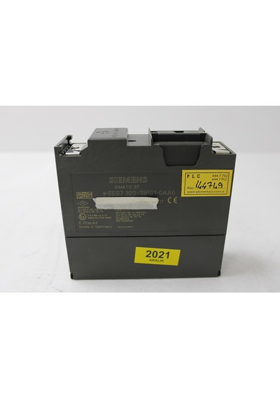 6es7322-1bf01-0aa0 Sm322, 8do, 24v Dc, 2a 2.el