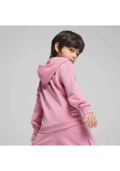 Puma X Trolls Hoodie Pembe Kız Çocuk Sweatshirt