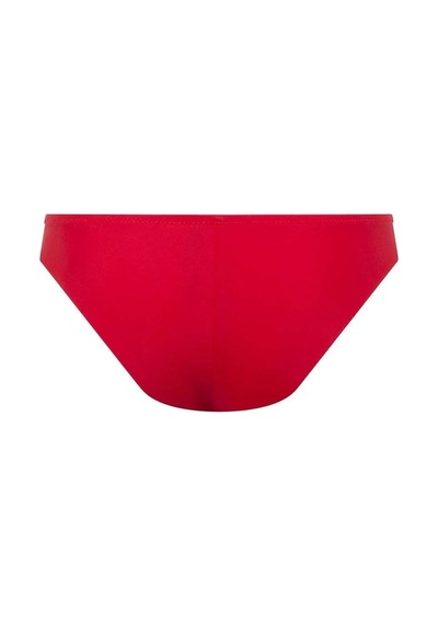 U.S. Polo Assn. Kadın Kırmızı Brazilian Bikini Alt Kırmızı