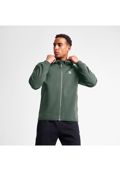Lescon 25n-1101 Erkek Fermuarlı Kapüşonlu Sweatshirt YESIL