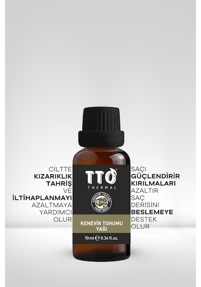 Tto Thermal Kenevir Tohumu Yağı