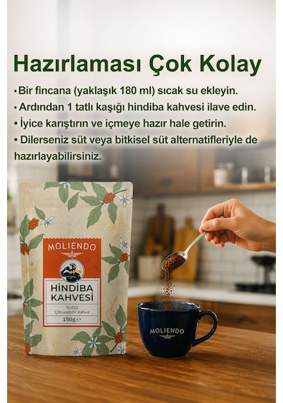 Moliendo Hindiba Kahvesi Granül 4'lü