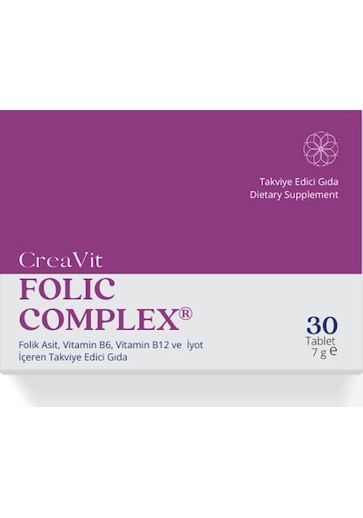 Creavit Folic Complex 30 Tablet