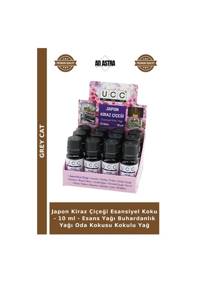 Japon Kiraz Çiçeği Esansiyel Koku - 10 Ml - Esans Yağı Buhardanlık Yağı Oda Kokusu Kokulu Yağ Çok Renkli