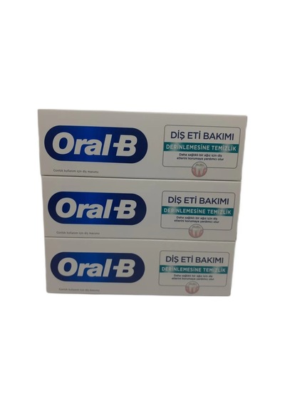 Diş Eti Bakımı Derinlemesine Temizlik Diş Macunu 65 Ml X 3 Adet