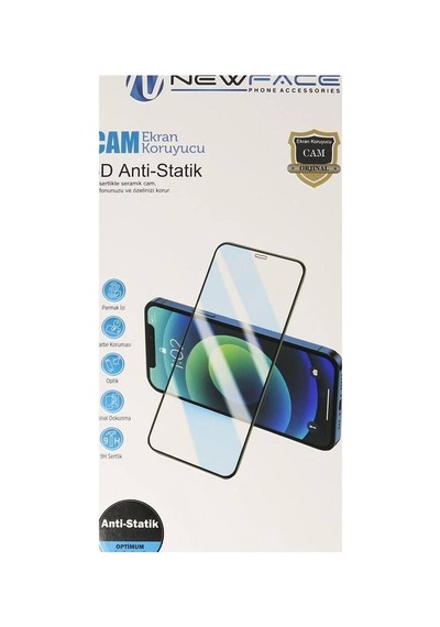 Newface Huawei Honor 600 3d Antistatik Cam Ekran Koruyucu - Şeffaf Evimdeyokyok