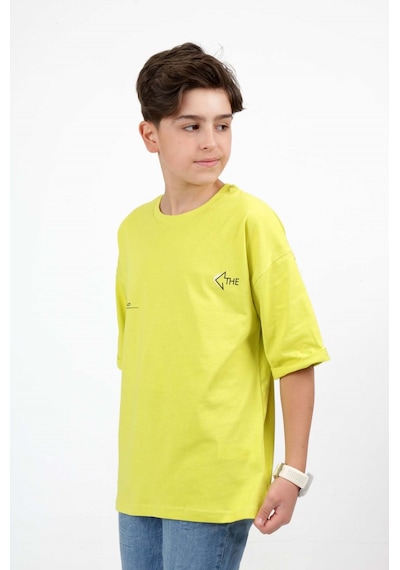 Toontoy Kids Toontoy Erkek Çocuk The Baskılı Tişört Açık Yeşil