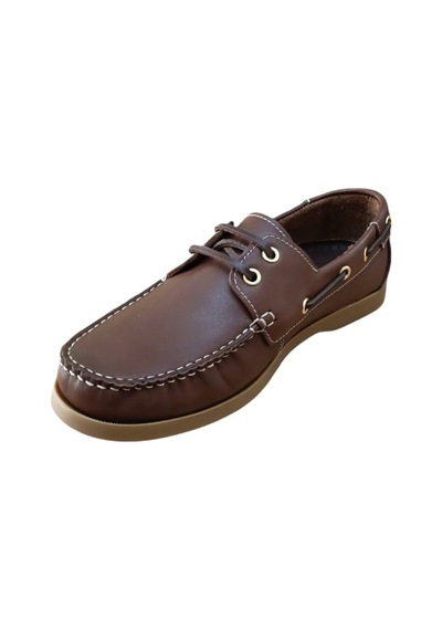 Castle Black 42702 Erkek Deri Casual Ayakkabı Kahve Siyah