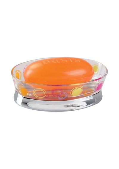 SABUNLUK RENKLİ HALKALI MODEL AKRİLİK 12X8X4CM