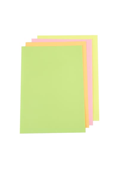 Copy Paper Fosforlu Neon Renkli A4 Fotokopi Kağıdı 500'lü Çok Renkli