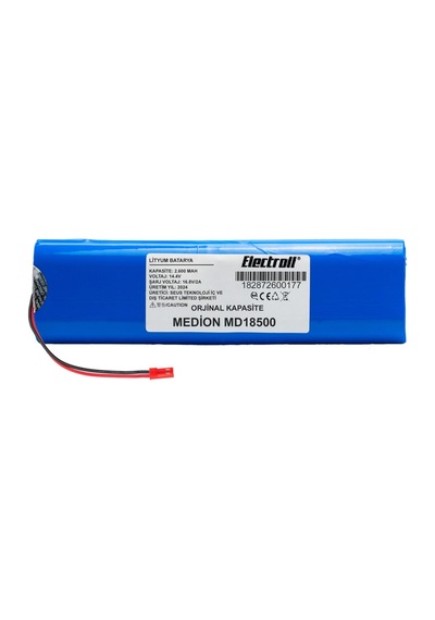 Medion Md18500 Batarya 3200mah Pil Robot Süpürge Batarya