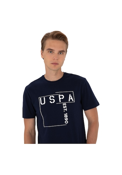 U.S. Polo Assn. Erkek Regular Fit Bisiklet Yaka Tişört Lacivert