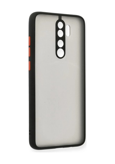 Xiaomi Redmi Note 8 Pro Uyumlu Kılıf Montreal Silikon Kapak - Siyah