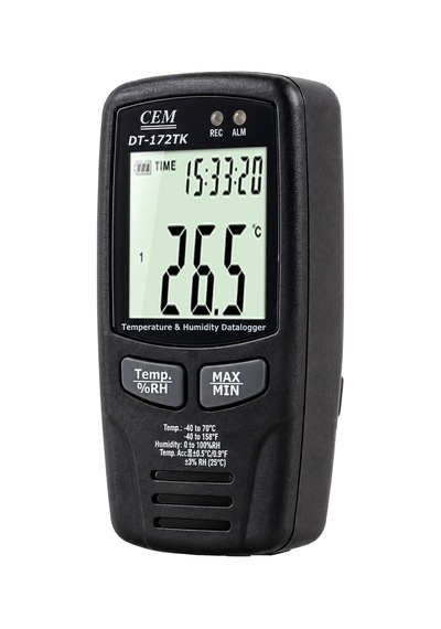 Cem Dt-172tk K Tipi Problu Sıcaklık Nem Datalogger