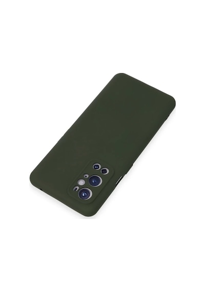 Northcity One Plus 9 Pro Kılıf Nano İçi Kadife Silikon - Koyu Yeşil