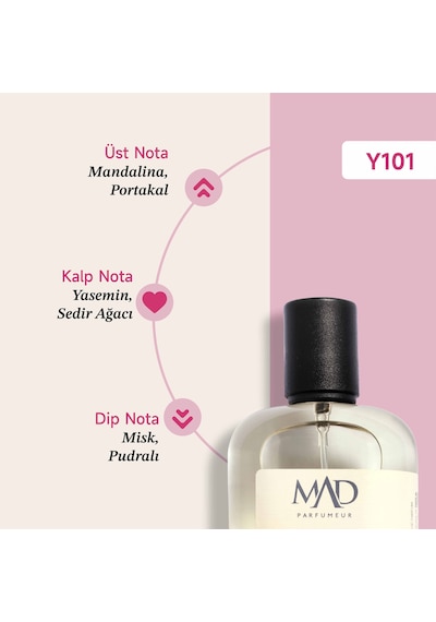 Mad Y101 Selective Kadın Parfüm EDP 50 ML