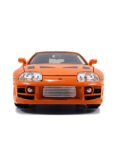 Hızlı Ve Öfkeli 1995 Toyota Supra Model Aracı Ve Figürü Turuncu