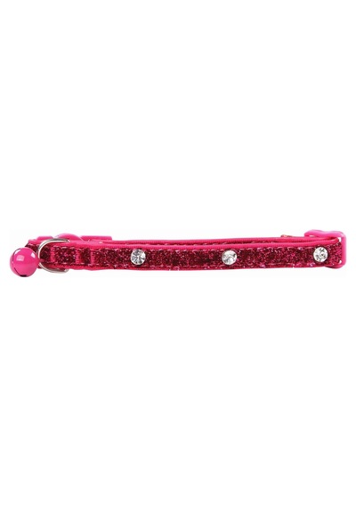 Taşlı Parlak Kedi Boyun Tasması 30 Cm