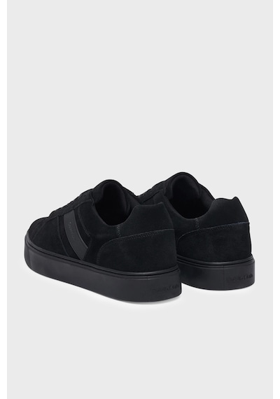 Calvin Klein Süet Logolu Sneaker Ayakkabı Erkek Ayakkabı Hm0hm02200 0gj Siyah
