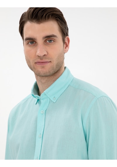 Pierre Cardin Erkek Nil Gömlek Desenli 50303388-vr083 Nil