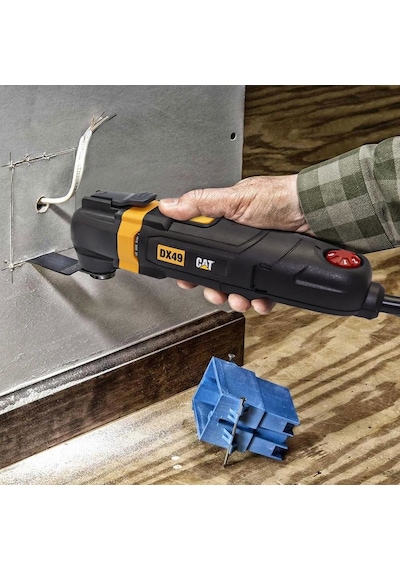 Cat Dx49.1 350watt Profesyonel Çok Amaçlı Devir Ayarlı Kesme Raspalama Ve Zımpara + 14 Adet Aksesuar