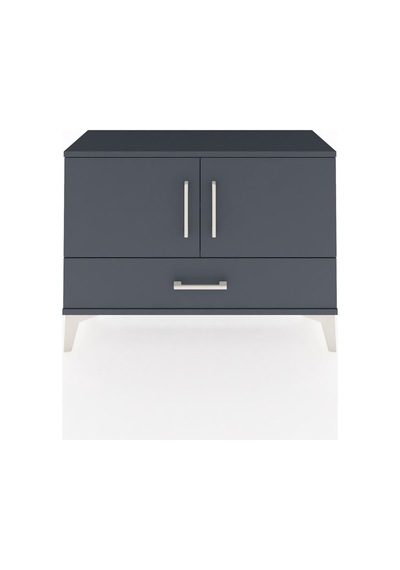 Arges Şifonyer 2 Raflı Tek Çekmeceli 2 Kapaklı 88x30x64 Antrasit-antrasit Antrasit Arges Şifonyer 2 Raflı Tek Çekmeceli 2 Kapaklı 88x30x64 Antrasit-antrasit Antrasit