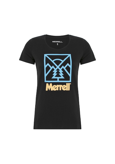 Merrell Scene F Tee Kadın T-shırt Siyah SIYAH