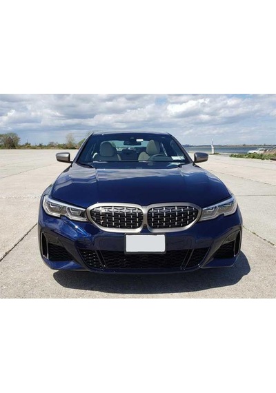 Bmw G20 Ön Panjur Diamond Böbrek Seti Krom 2019-2021