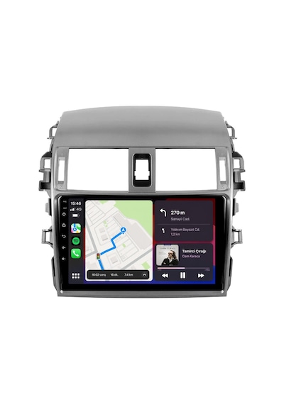 Toyota Corolla 2007-2012 Android Multimedya Carplay Android Auto Navigasyon 8gb Ram 128gb Pro 9"