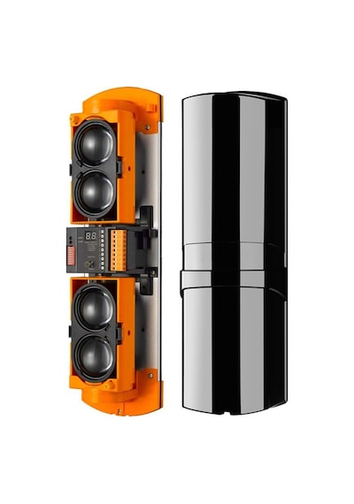 Abh-250l 4 Işınlı Kablolu 250 Metrelik Harici Tip Infrared Beam Dedektörü / Işın Bariyeri