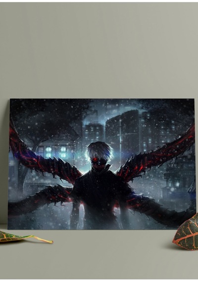 Ken Kaneki Anime - Metal Tablo