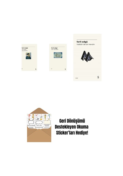 Van Gogh - Yüz Yıl Sonra + Seyir Sözcükleri + Hakkâri'de Bir Mevsim + Okuma Sticker'ları