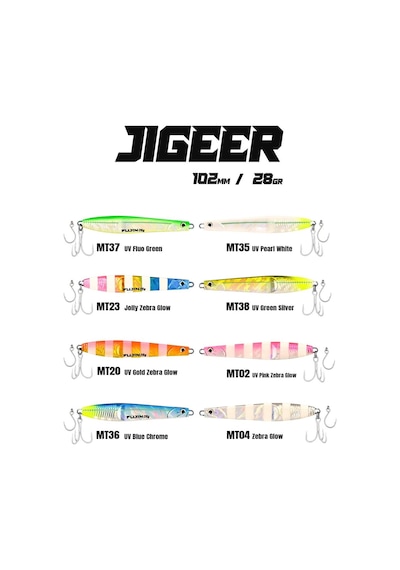 Fujin Jigeer 28gr 102mm Kaşık Yem