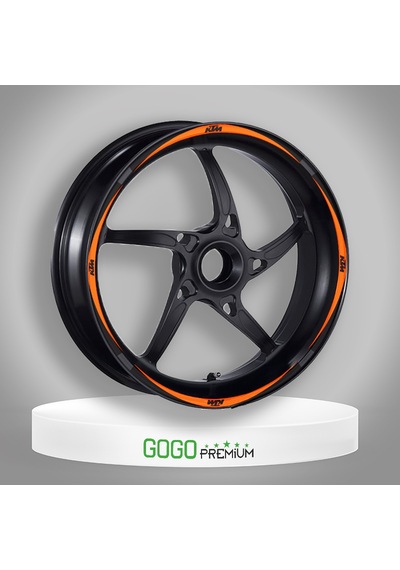 Ktm Uyumlu Turuncu 1 Set Jant Şeridi