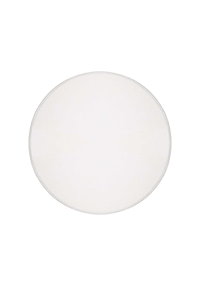 Valeryhome Vl Comfort Düz Saçaklı Peluş Düz Yolluk Ekru Ekru2