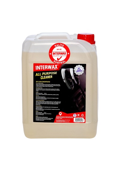 Interwax Konsantre Genel Detay ve Döşeme Temizleyici 5 Kg