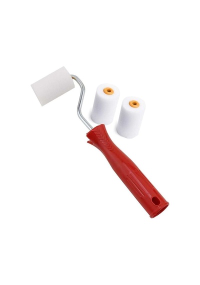 5 Cm Sünger Ve Metal Saplı Rulo 3'lü Karışık Karışık