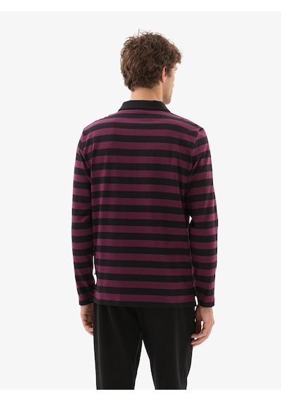 Erkek Polo Yaka T-shirt 40810 - Siyah Siyah