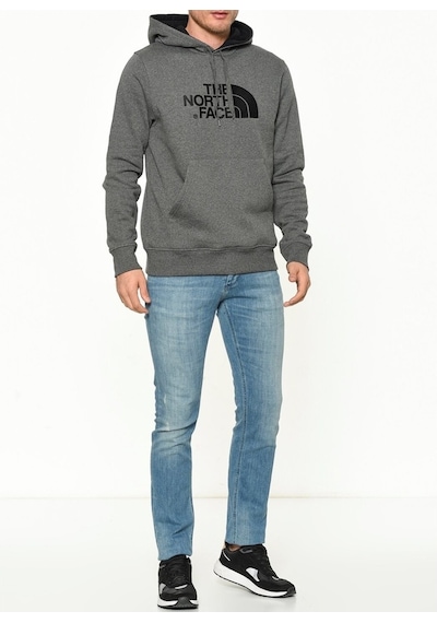 The North Face Erkek Hoodie Drew Peak Pullover Nf00Ahjylxs1 (456398405) Gri
