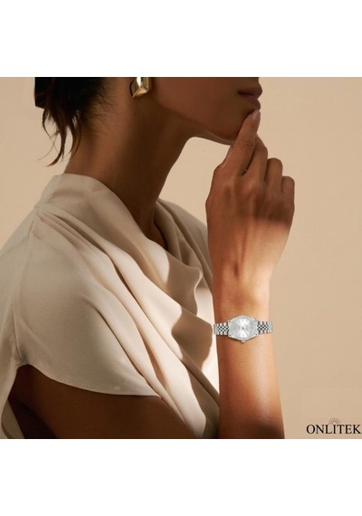 Elle El.1.10010-1 22,5 Mm Kadın Kol Saati Gümüş