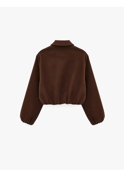 Koton Bomber Kahverengi Kadın Ceket 7wak10146ek