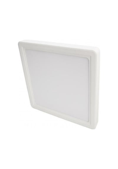 18w Kare Sıva Üstü Led Panel Armatür Ct-5234 Plastik Kasa Beyaz Işık Diğer